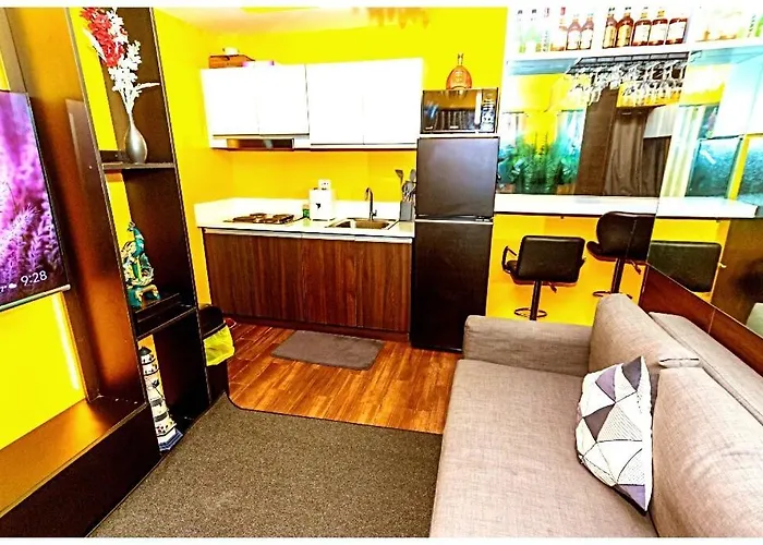 Apartment 2 Bedroom Yellow Luxury 5549 Makati 300mb Swim Manila